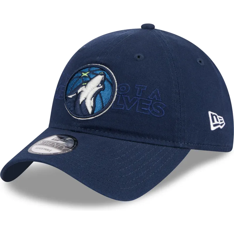 lippikset-kaareva-laivastonsininen-saadettava-nauha-9twenty-draft-edition-2023-minnesota-timberwolves-nba-new-era lippikset-kaareva-laivastonsininen-saadettava-nauha-9twenty-draft-edition-2023-minnesota-timberwolves-nba-new-era