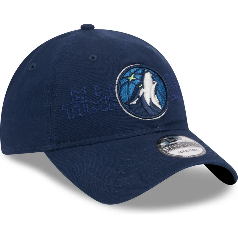 lippikset-kaareva-laivastonsininen-saadettava-nauha-9twenty-draft-edition-2023-minnesota-timberwolves-nba-new-era lippikset-kaareva-laivastonsininen-saadettava-nauha-9twenty-draft-edition-2023-minnesota-timberwolves-nba-new-era