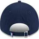 lippikset-kaareva-laivastonsininen-saadettava-nauha-9twenty-draft-edition-2023-minnesota-timberwolves-nba-new-era