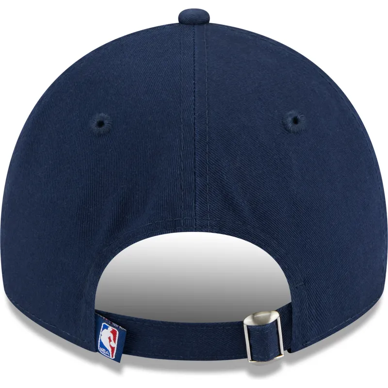 lippikset-kaareva-laivastonsininen-saadettava-nauha-9twenty-draft-edition-2023-memphis-grizzlies-nba-new-era