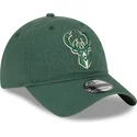 lippikset-kaareva-vihrea-saadettava-nauha-9twenty-draft-edition-2023-milwaukee-bucks-nba-new-era