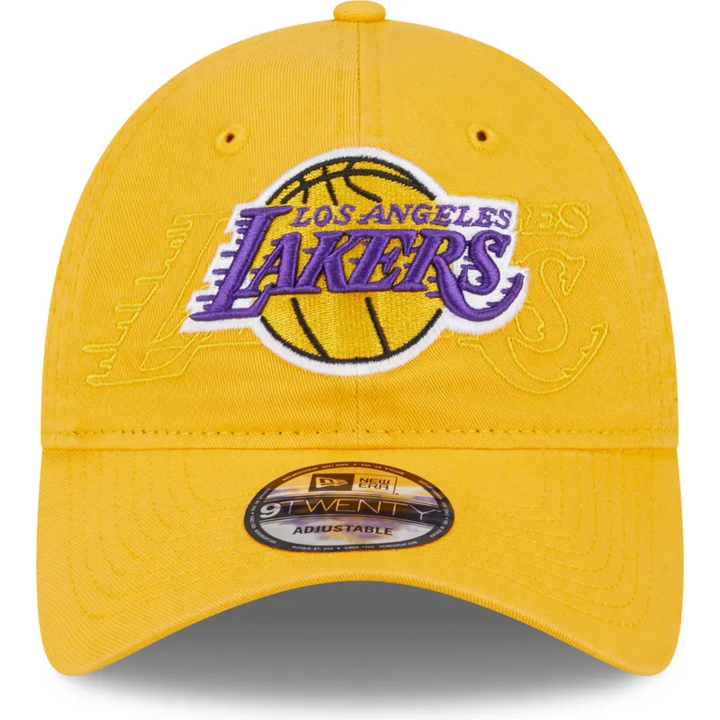 lippikset-kaareva-keltainen-saadettava-nauha-9twenty-draft-edition-2023-los-angeles-lakers-nba-new-era
