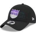 lippikset-kaareva-musta-saadettava-nauha-9twenty-draft-edition-2023-sacramento-kings-nba-new-era