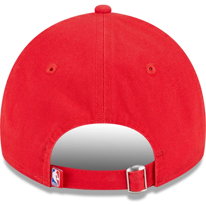 lippikset-kaareva-punainen-saadettava-nauha-9twenty-draft-edition-2023-toronto-raptors-nba-new-era