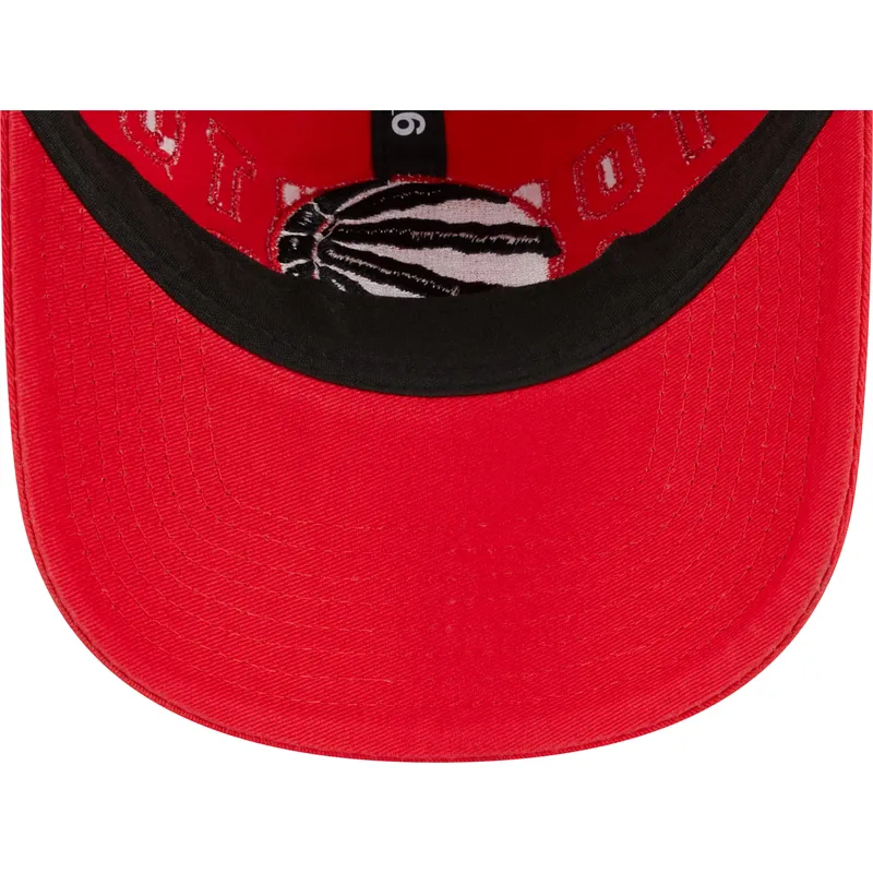 lippikset-kaareva-punainen-saadettava-nauha-9twenty-draft-edition-2023-toronto-raptors-nba-new-era