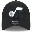 lippikset-kaareva-musta-saadettava-nauha-9twenty-draft-edition-2023-utah-jazz-nba-new-era