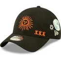 lippikset-kaareva-musta-saadettava-nauha-9twenty-washed-graphic-new-era