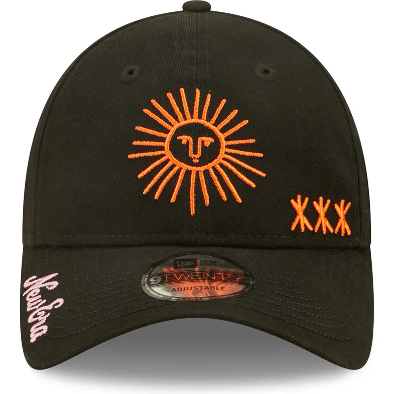 lippikset-kaareva-musta-saadettava-nauha-9twenty-washed-graphic-new-era lippikset-kaareva-musta-saadettava-nauha-9twenty-washed-graphic-new-era