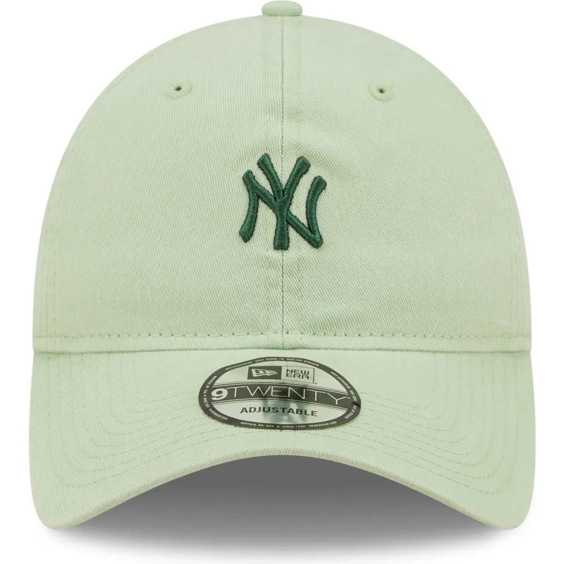 lippikset-kaareva-vihrea-saadettava-nauha-9twenty-mini-new-york-yankees-mlb-new-era