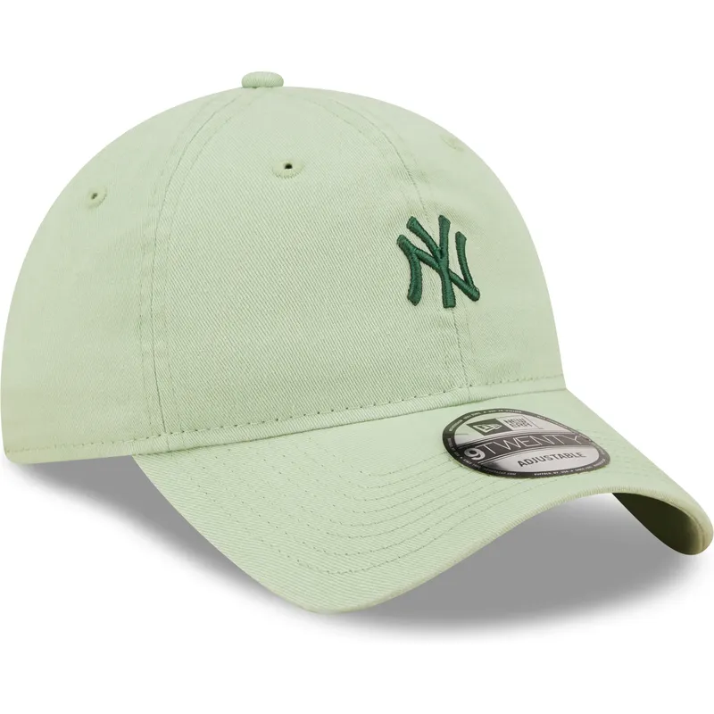 lippikset-kaareva-vihrea-saadettava-nauha-9twenty-mini-new-york-yankees-mlb-new-era