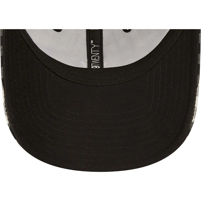 lippikset-kaareva-musta-saadettava-nauha-9twenty-gingham-new-york-yankees-mlb-new-era lippikset-kaareva-musta-saadettava-nauha-9twenty-gingham-new-york-yankees-mlb-new-era