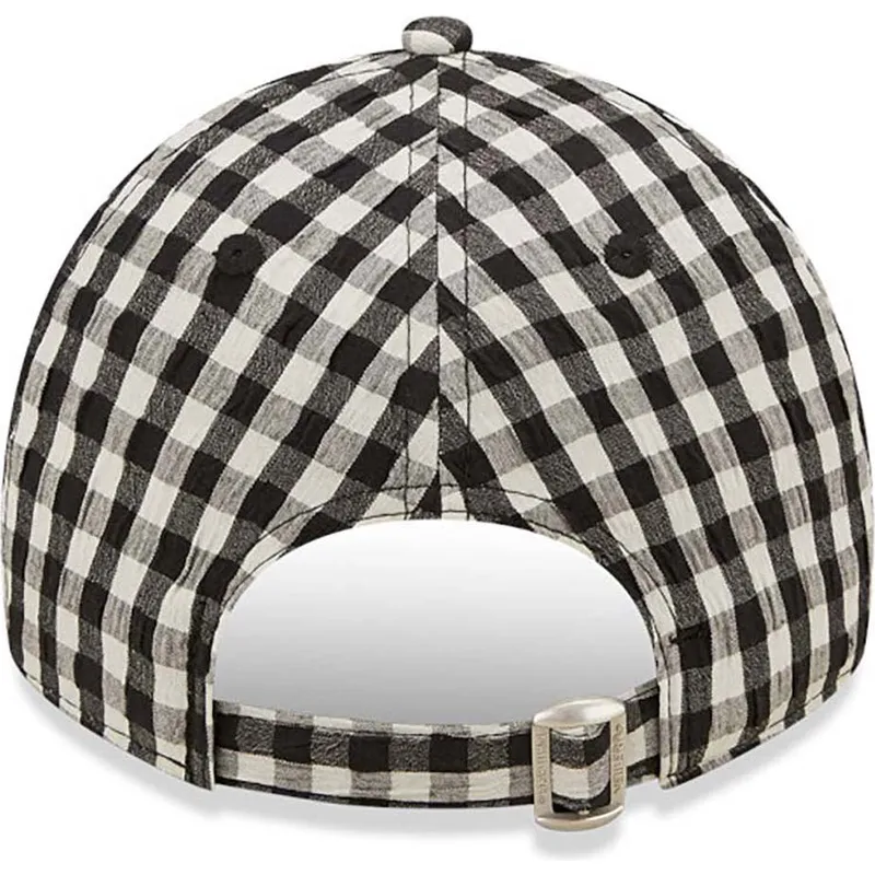 lippikset-kaareva-musta-saadettava-nauha-9twenty-gingham-new-york-yankees-mlb-new-era lippikset-kaareva-musta-saadettava-nauha-9twenty-gingham-new-york-yankees-mlb-new-era