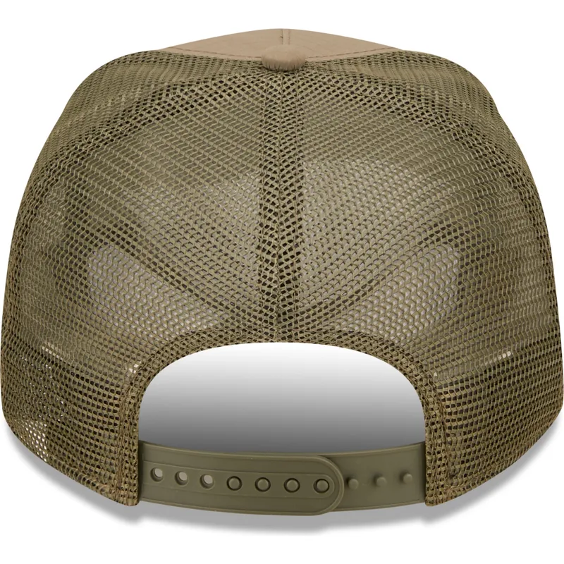 lippikset-kaareva-rekka-vihrea-snapback-a-frame-tech-ripstop-new-york-yankees-mlb-new-era