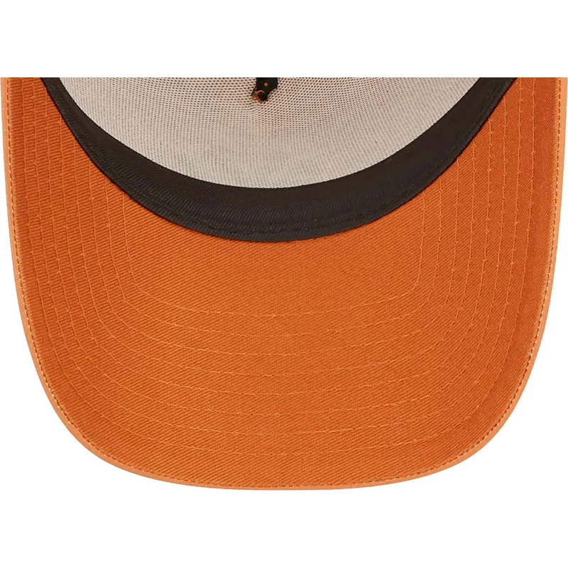 lippikset-kaareva-rekka-ruskea-snapback-a-frame-tech-ripstop-new-york-yankees-mlb-new-era