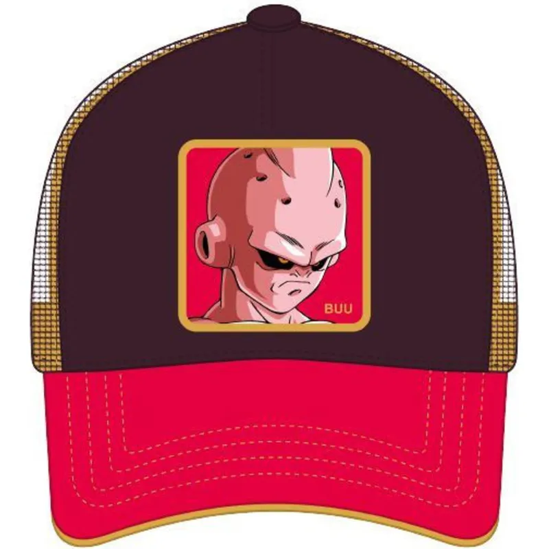 lippikset-kaareva-rekka-ruskea-snapback-kid2-kid-buu-dragon-ball-capslab