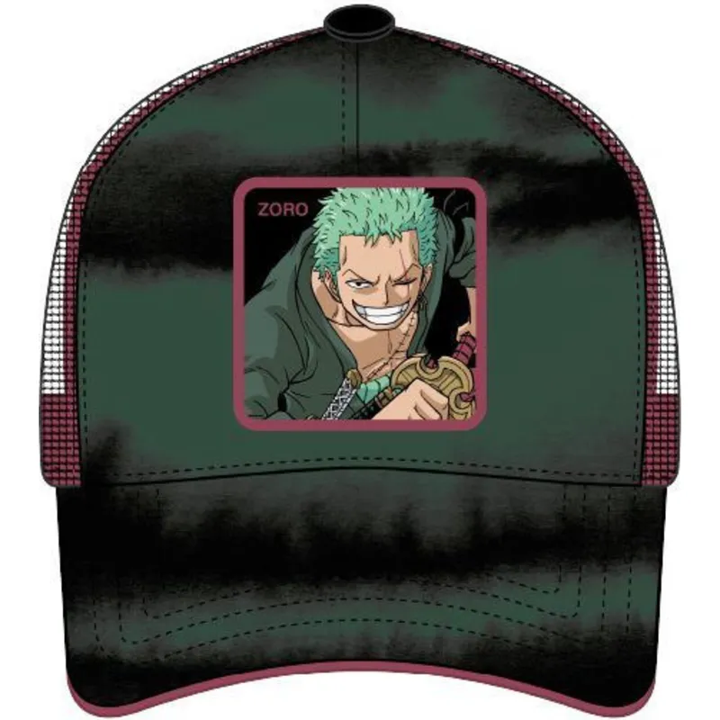 lippikset-kaareva-rekka-vihrea-snapback-zor5-roronoa-zoro-one-piece-capslab
