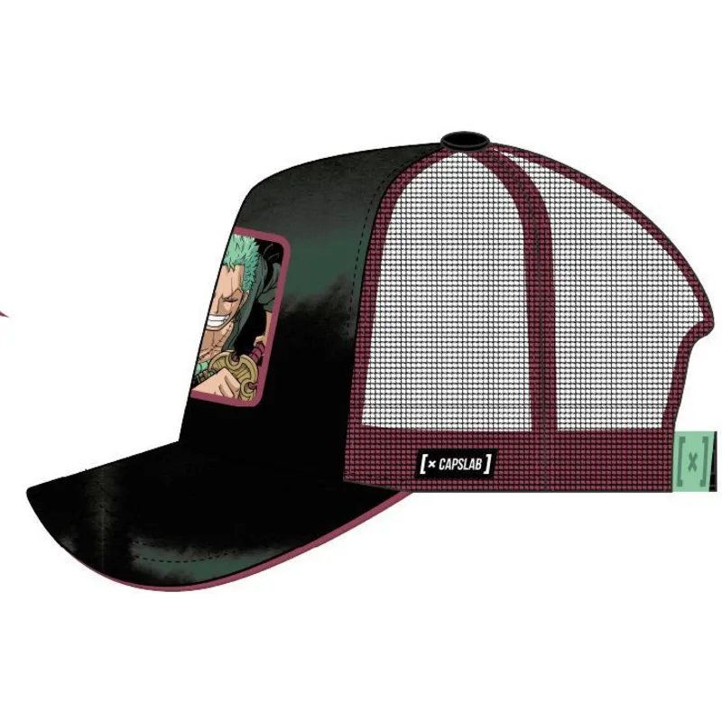 lippikset-kaareva-rekka-vihrea-snapback-zor5-roronoa-zoro-one-piece-capslab