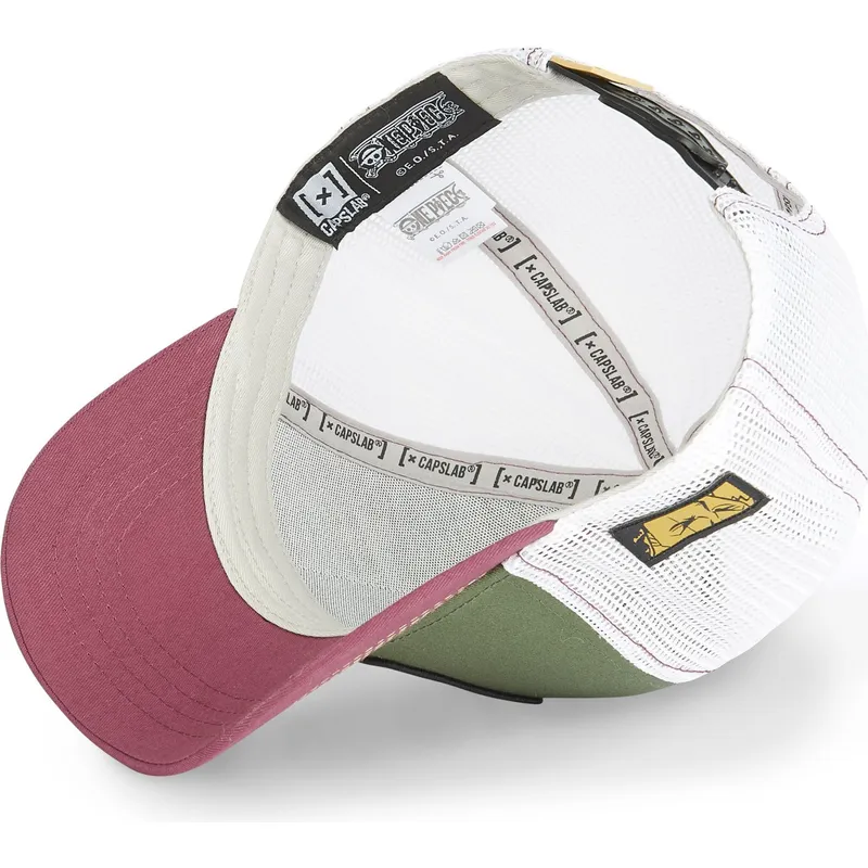 lippikset-kaareva-rekka-vihrea-snapback-zor4-roronoa-zoro-one-piece-capslab