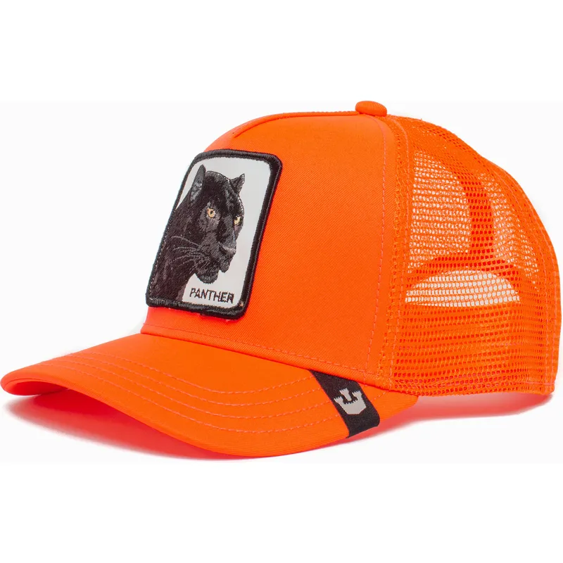 lippikset-kaareva-rekka-oranssi-snapback-black-panther-the-farm-goorin-bros lippikset-kaareva-rekka-oranssi-snapback-black-panther-the-farm-goorin-bros