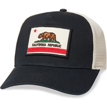 Cap kaareva black snapback American Needle