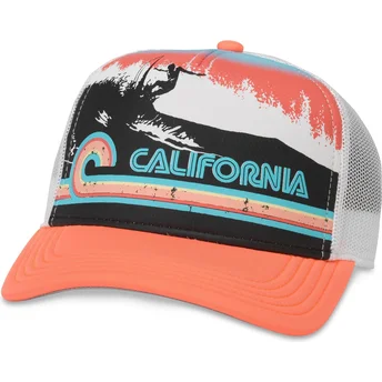 Lippikset kaareva rekka oranssi snapback Riptide Valin American Needle