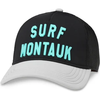 Cap kaareva black snapback American Needle