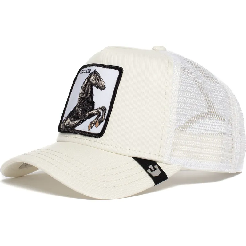 lippikset-kaareva-rekka-valkoinen-snapback-stallion-the-farm-goorin-bros lippikset-kaareva-rekka-valkoinen-snapback-stallion-the-farm-goorin-bros