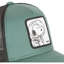 lippikset-kaareva-rekka-vihrea-snapback-space-sp2-snoopy-tenavat-capslab