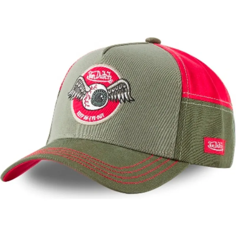 lippikset-kaareva-rekka-vihrea-snapback-avin-gre-von-dutch