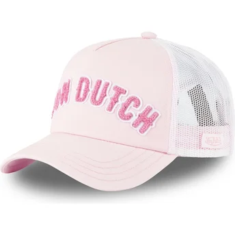 Cap kaareva pink snapback Von Dutch