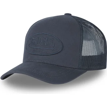 Cap kaareva navy blue snapback Von Dutch