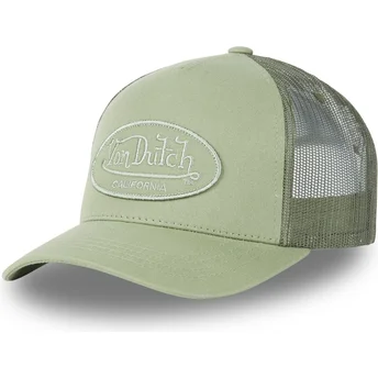 Lippikset kaareva rekka vihreä snapback LOF A2 Von Dutch