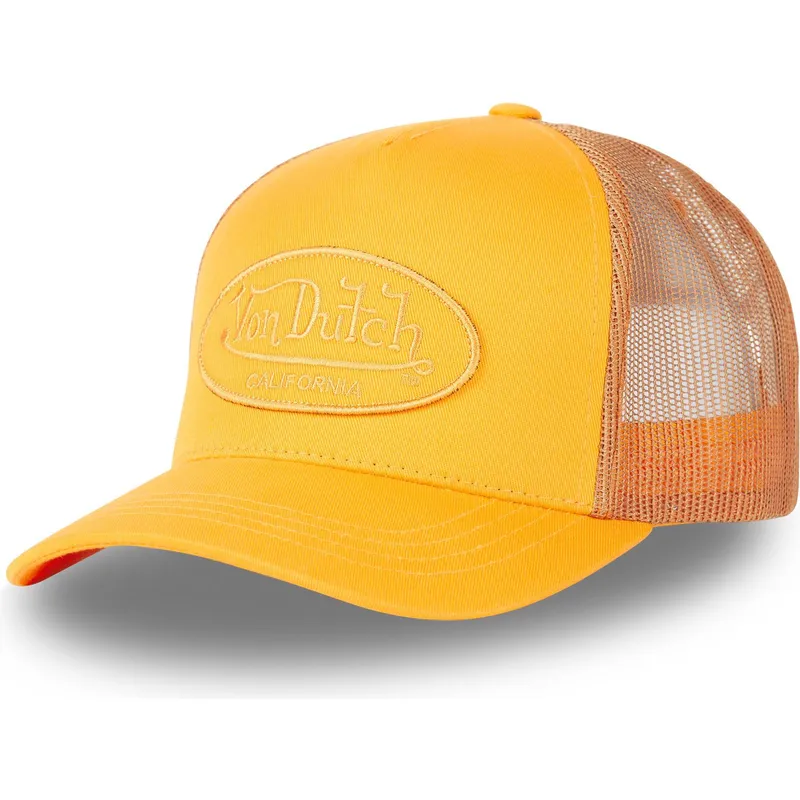 lippikset-kaareva-rekka-keltainen-snapback-lof-a4-von-dutch