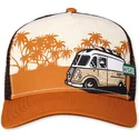 lippikset-kaareva-rekka-ruskea-snapback-hft-coastal