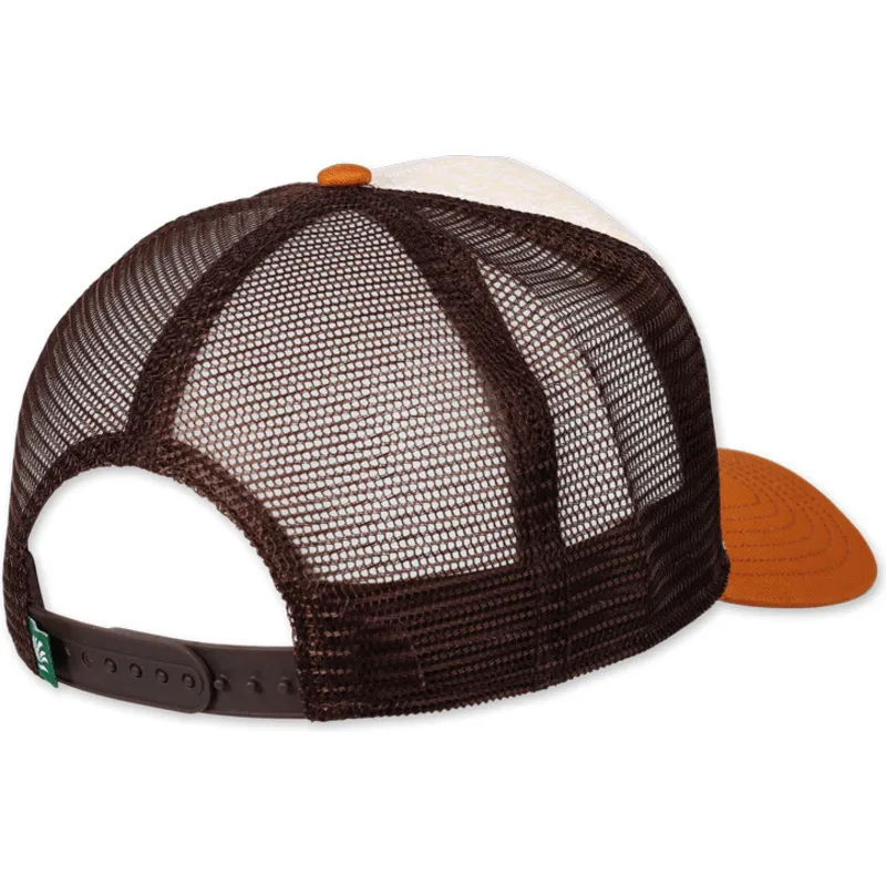 lippikset-kaareva-rekka-ruskea-snapback-hft-coastal lippikset-kaareva-rekka-ruskea-snapback-hft-coastal
