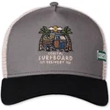 lippikset-kaareva-rekka-harmaa-snapback-surfboard-delivery-hft-coastal