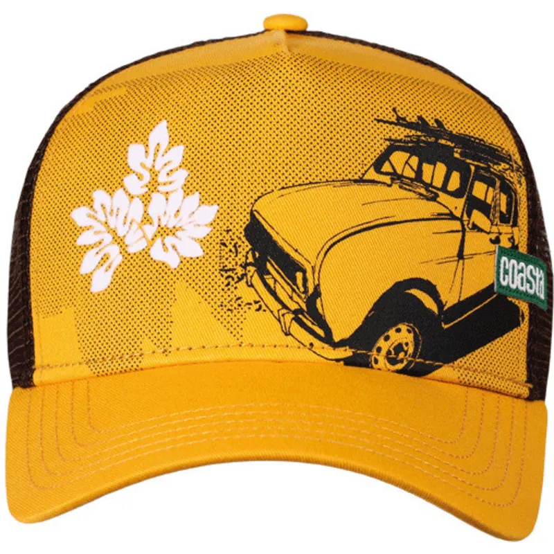 cap-kaareva-yellow-snapback-coastal cap-kaareva-yellow-snapback-coastal