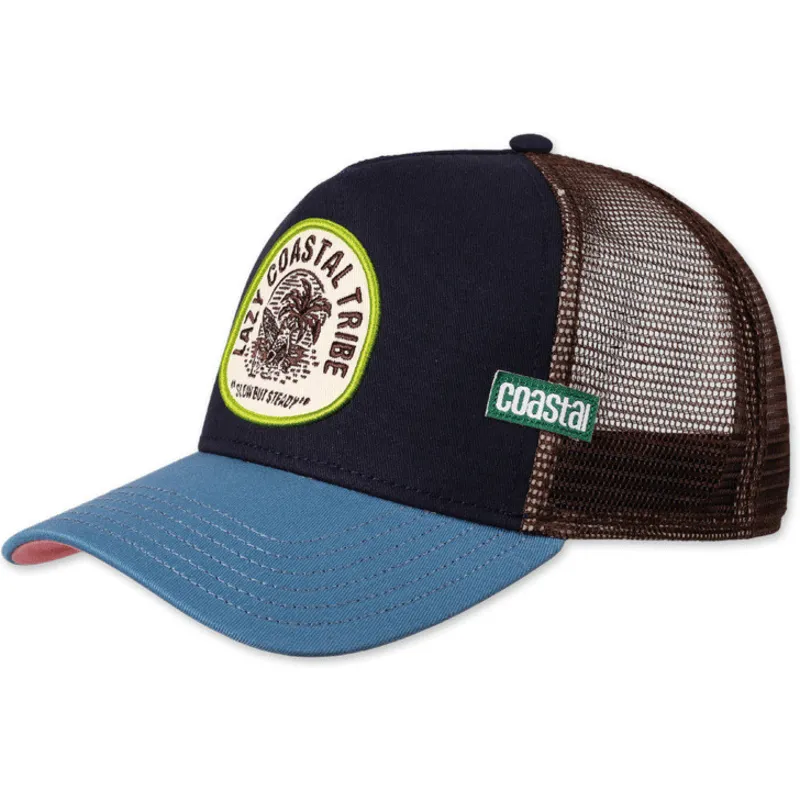 lippikset-kaareva-rekka-laivastonsininen-snapback-lazy-coastal-tribe-hft-coastal