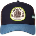 lippikset-kaareva-rekka-laivastonsininen-snapback-lazy-coastal-tribe-hft-coastal