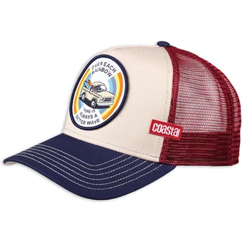 Lippikset kaareva rekka monivärinen snapback Over Each Rainbow There Is Always A Better Wave HFT Coastal