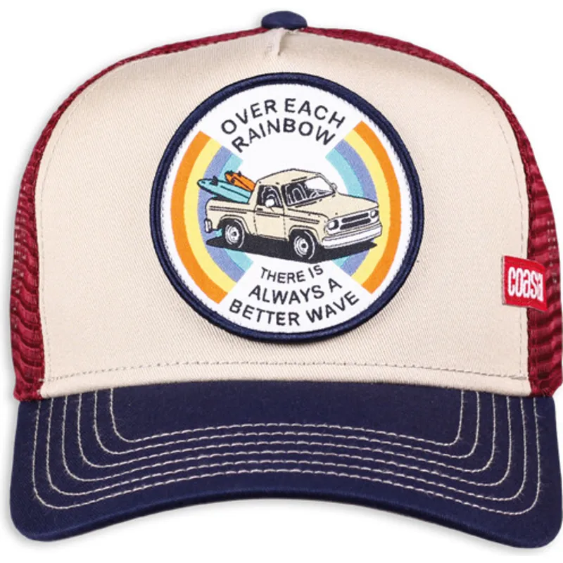 lippikset-kaareva-rekka-monivarinen-snapback-over-each-rainbow-there-is-always-a-better-wave-hft-coastal