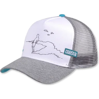 Cap kaareva gray snapback Coastal