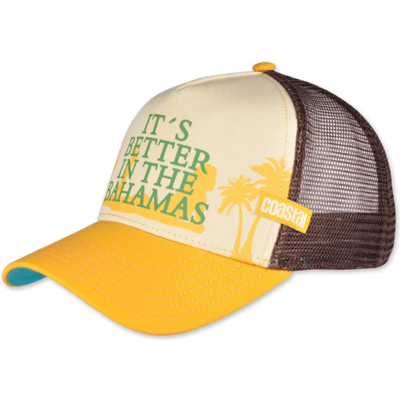 cap-kaareva-yellow-snapback-coastal cap-kaareva-yellow-snapback-coastal