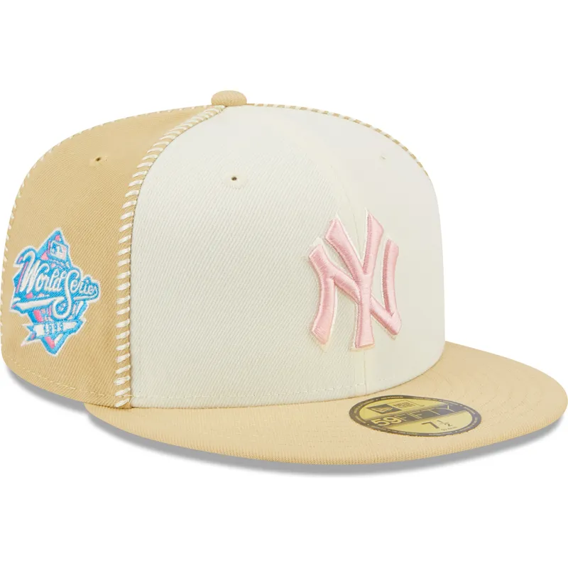 lippikset-littea-beige-istuva-rosa-59fifty-seam-stitch-new-york-yankees-mlb-new-era