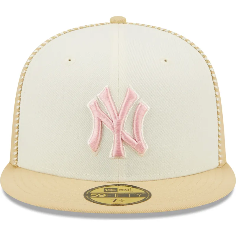 lippikset-littea-beige-istuva-rosa-59fifty-seam-stitch-new-york-yankees-mlb-new-era