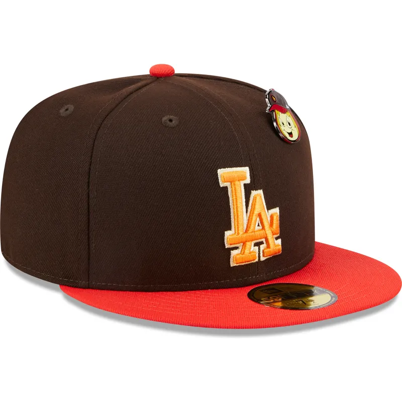 cap-littea-brown-ajustada-59fifty-the-elements-fire-pin-los-angeles-dodgers-mlb-new-era