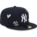 lippikset-littea-laivastonsininen-istuva-59fifty-sunlight-pop-new-york-yankees-mlb-new-era