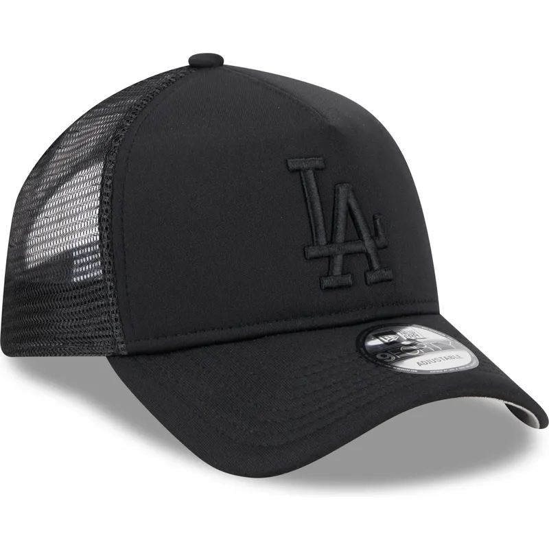 lippikset-kaareva-rekka-musta-snapback-9forty-a-frame-all-day-los-angeles-dodgers-mlb-new-era