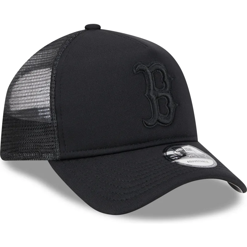 lippikset-kaareva-rekka-musta-snapback-9forty-a-frame-all-day-boston-red-sox-mlb-new-era lippikset-kaareva-rekka-musta-snapback-9forty-a-frame-all-day-boston-red-sox-mlb-new-era
