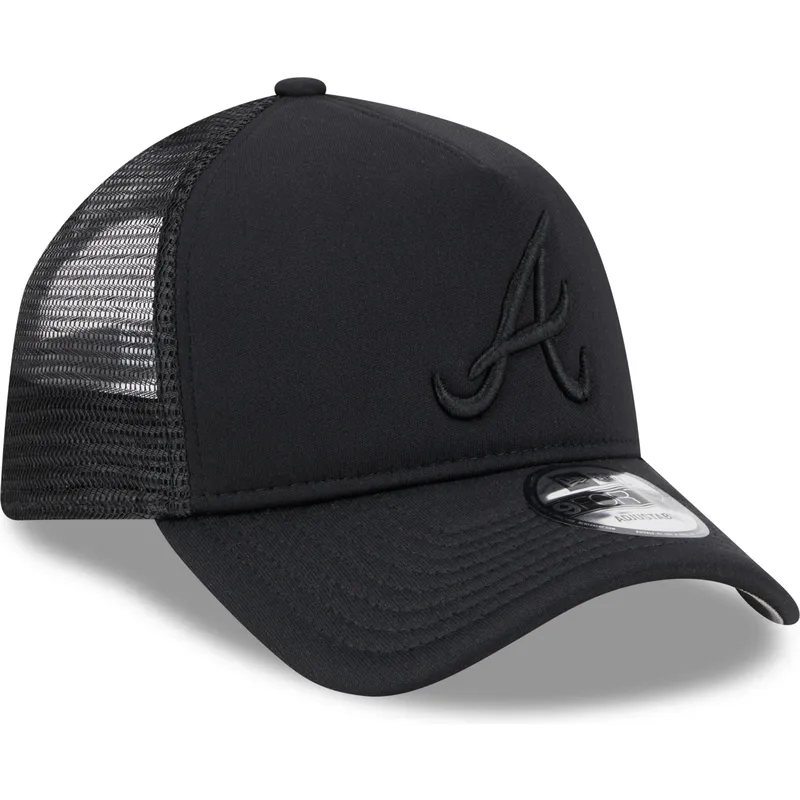 lippikset-kaareva-rekka-musta-snapback-9forty-a-frame-all-day-atlanta-braves-mlb-new-era